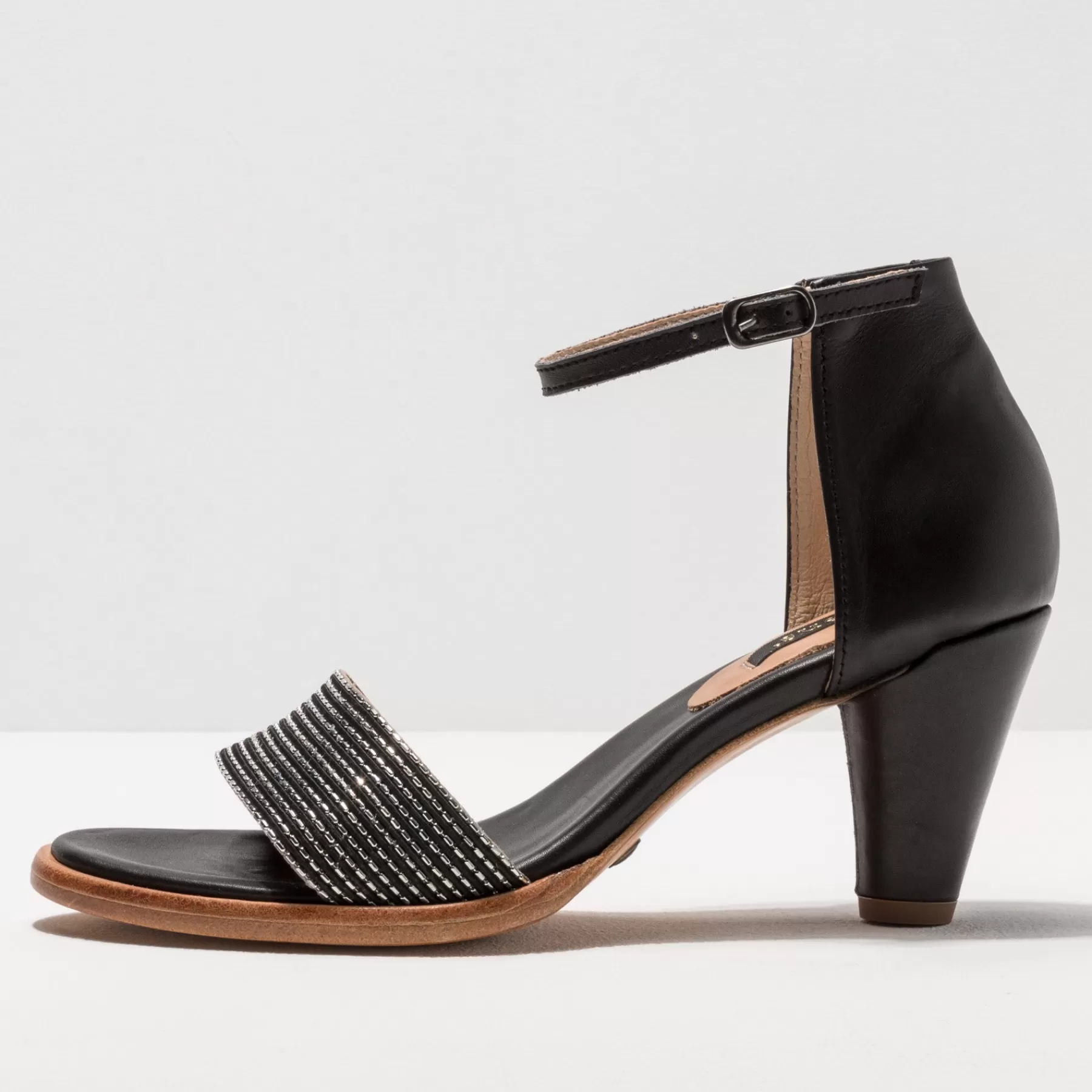 Neosens Sandals With Heel>3046 Montua Restored-Accessory Ebony