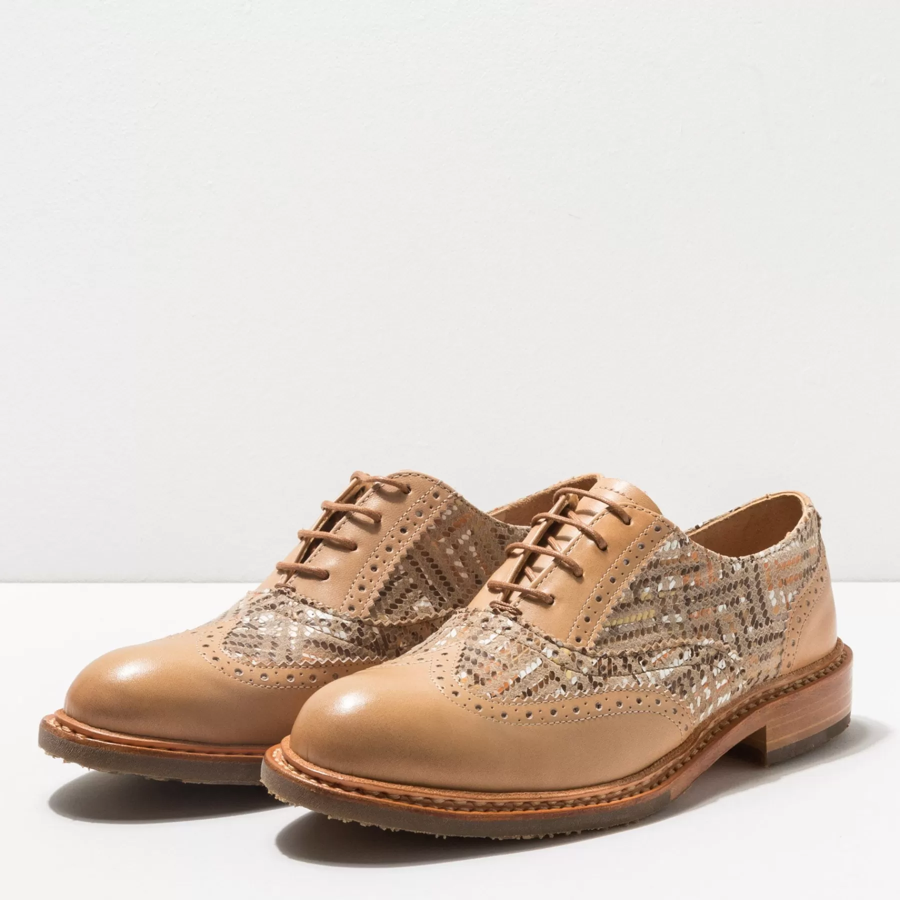 Neosens Shoes>S319 Concord Multi Leather Wood-Sand